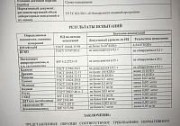 Протокол испытаний лист 2